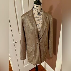 Wild Fable Gold Blazer